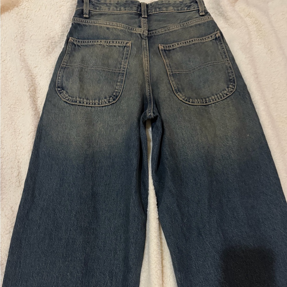 Unisex Classic Blue Jeans BERSHKA